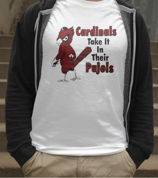 St Louis Cardinals Pujols Baseball Humor T-Shirt