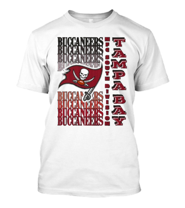 Buccaneers NFC South Division Tampa Bay Football Fan Gear T-Shirt