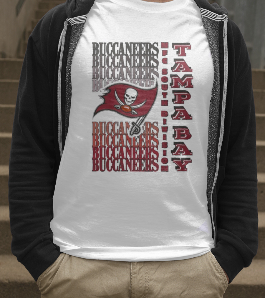 Buccaneers NFC South Division Tampa Bay Football Fan Gear T-Shirt