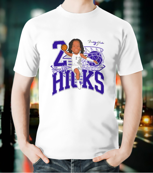 Freddy Hicks Tarleton State Basketball Number 20 T-Shirt