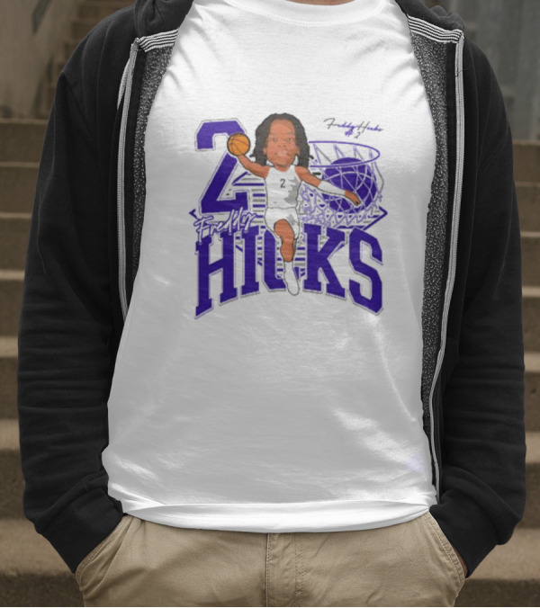 Freddy Hicks Tarleton State Basketball Number 20 T-Shirt