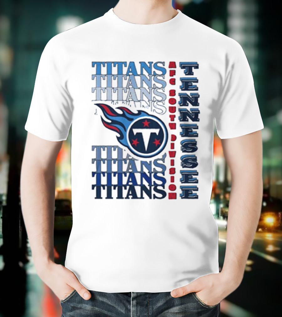 Tennessee Titans AFC South Division Titans Tennessee T-Shirt