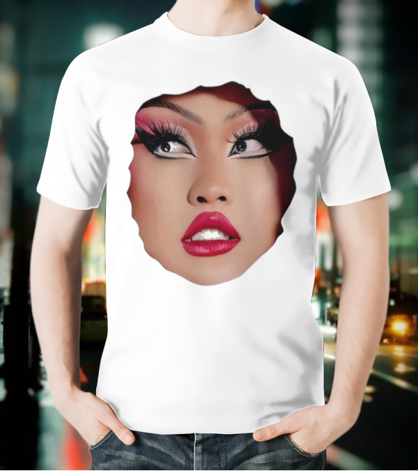 The Joella Dynasty Joella’s Hole Face Art Portrait T-Shirt