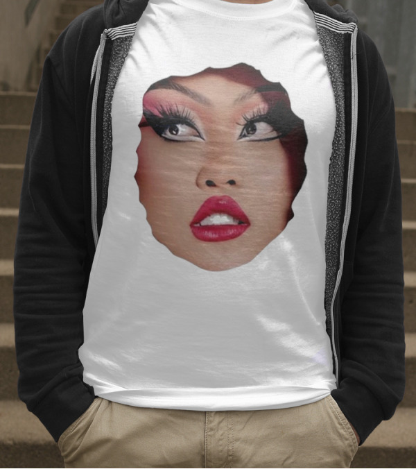 The Joella Dynasty Joella’s Hole Face Art Portrait T-Shirt