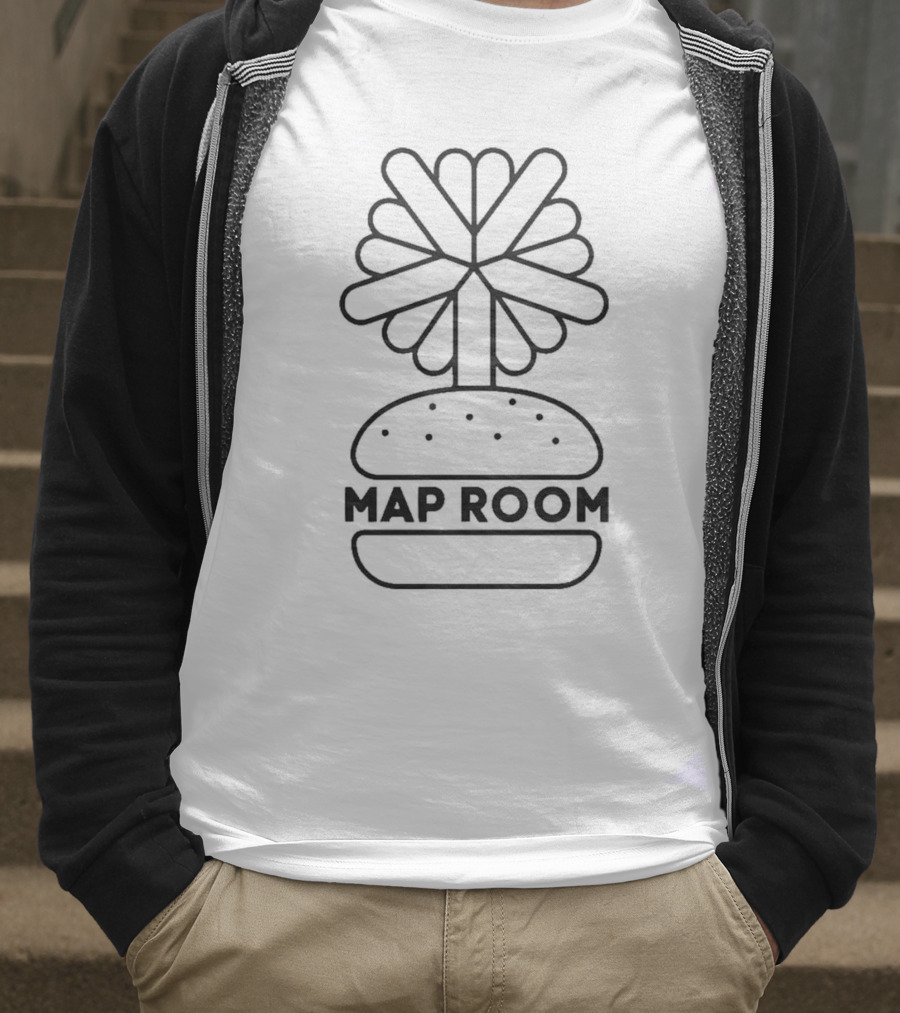 Maproom Burger Palm Tree T-Shirt