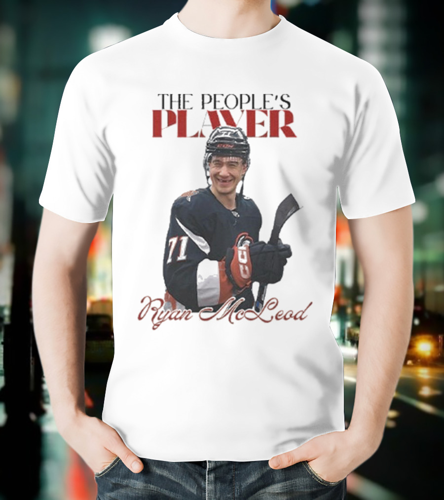 The People’s Player Ryan McLeod 71 Hockey Enthusiast T-Shirt