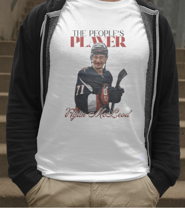 The People’s Player Ryan McLeod 71 Hockey Enthusiast T-Shirt