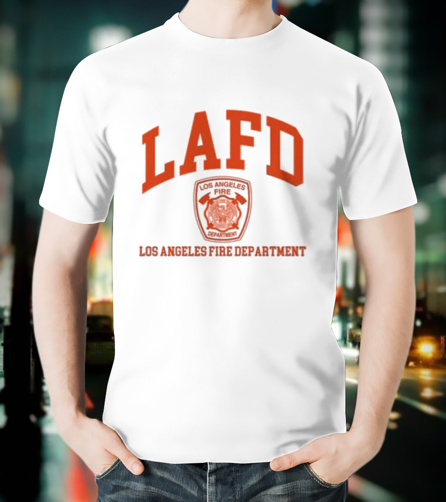 Tom Brady LAFD Los Angeles Fire Department T-Shirt
