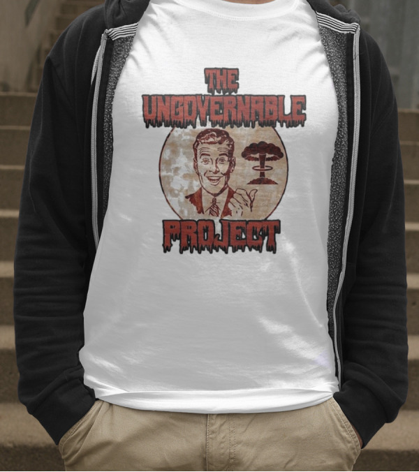 The Ungovernable Project Vintage Cartoon Nuclear Explosion T-Shirt
