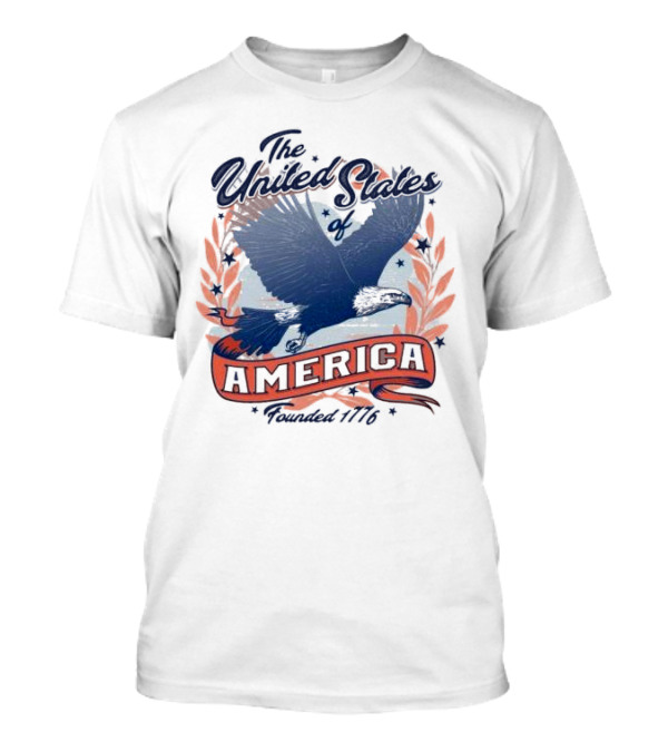 The United States America Eagle Founded 1776 T-Shirt