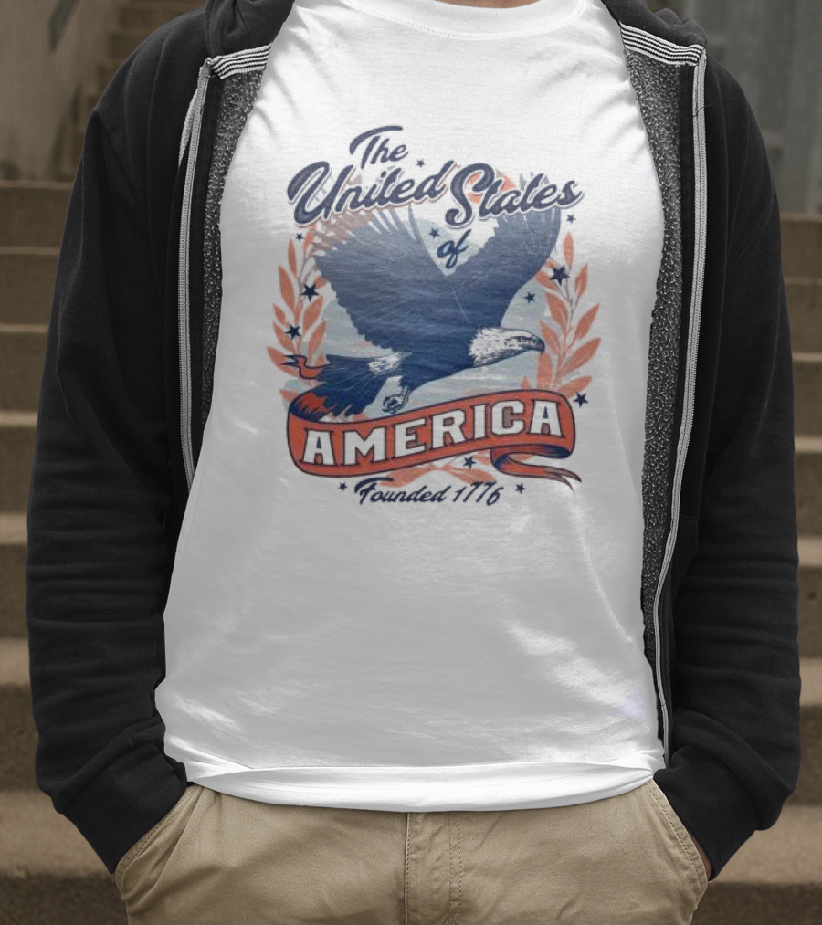 The United States America Eagle Founded 1776 T-Shirt