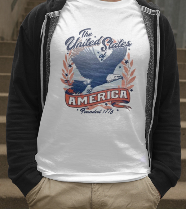 The United States America Eagle Founded 1776 T-Shirt