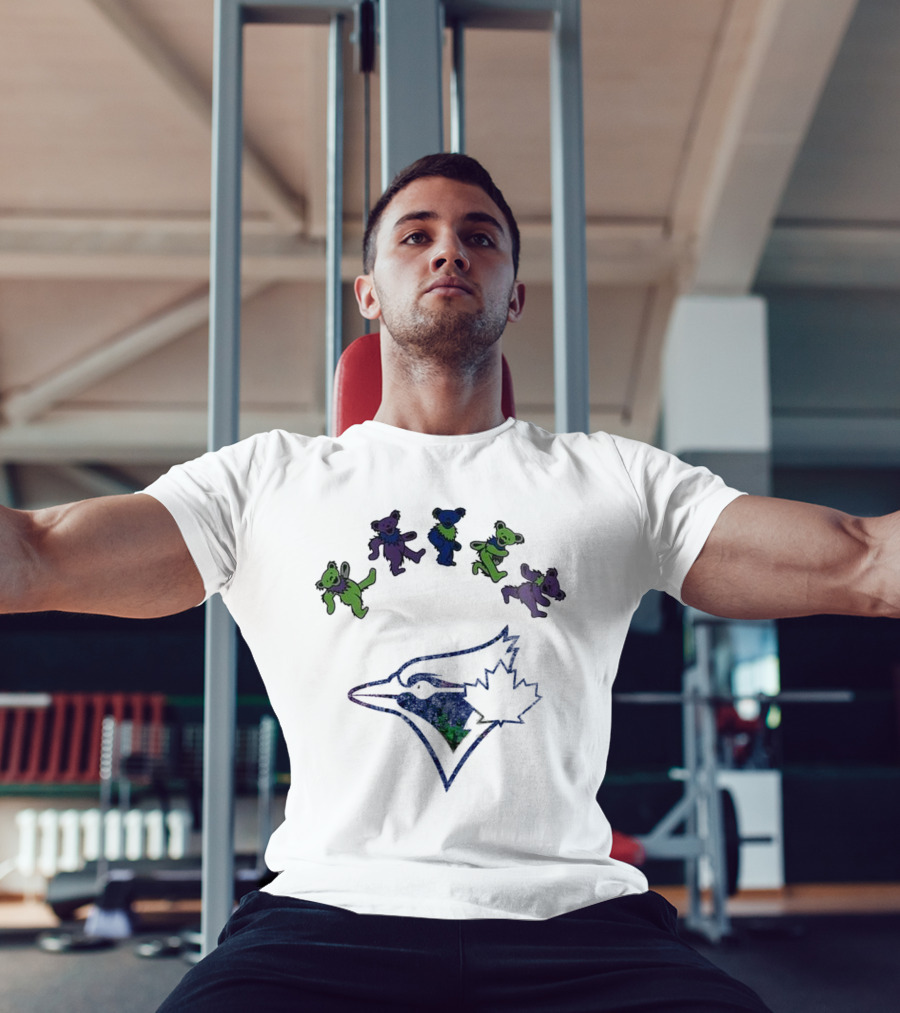 Toronto Blue Jays Grateful Dead Dancing Bears Night 2025 T-Shirt