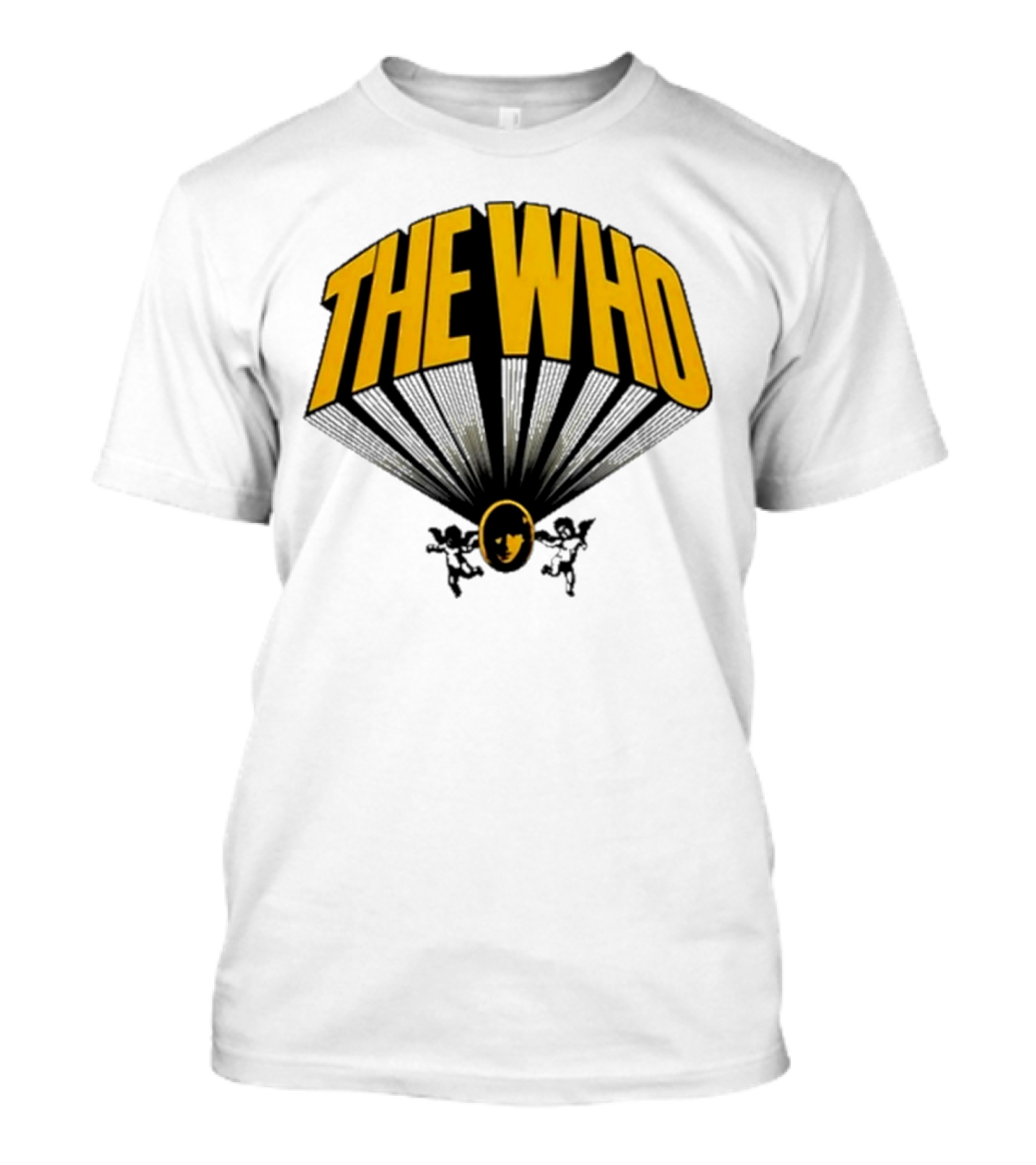 The Who Drum Skin Iconic Band Logo T-Shirt