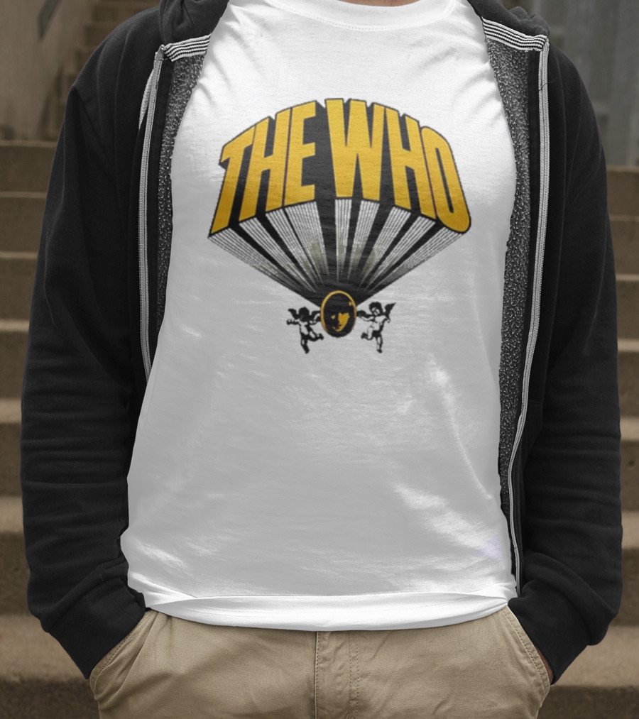 The Who Drum Skin Iconic Band Logo T-Shirt