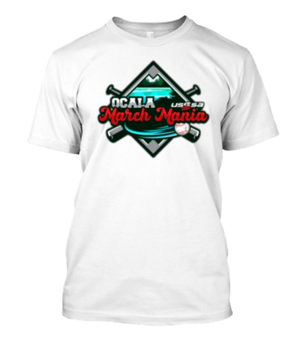 USSSA Ocala March Mania 2025 Baseball Event March 22-23 T-Shirt