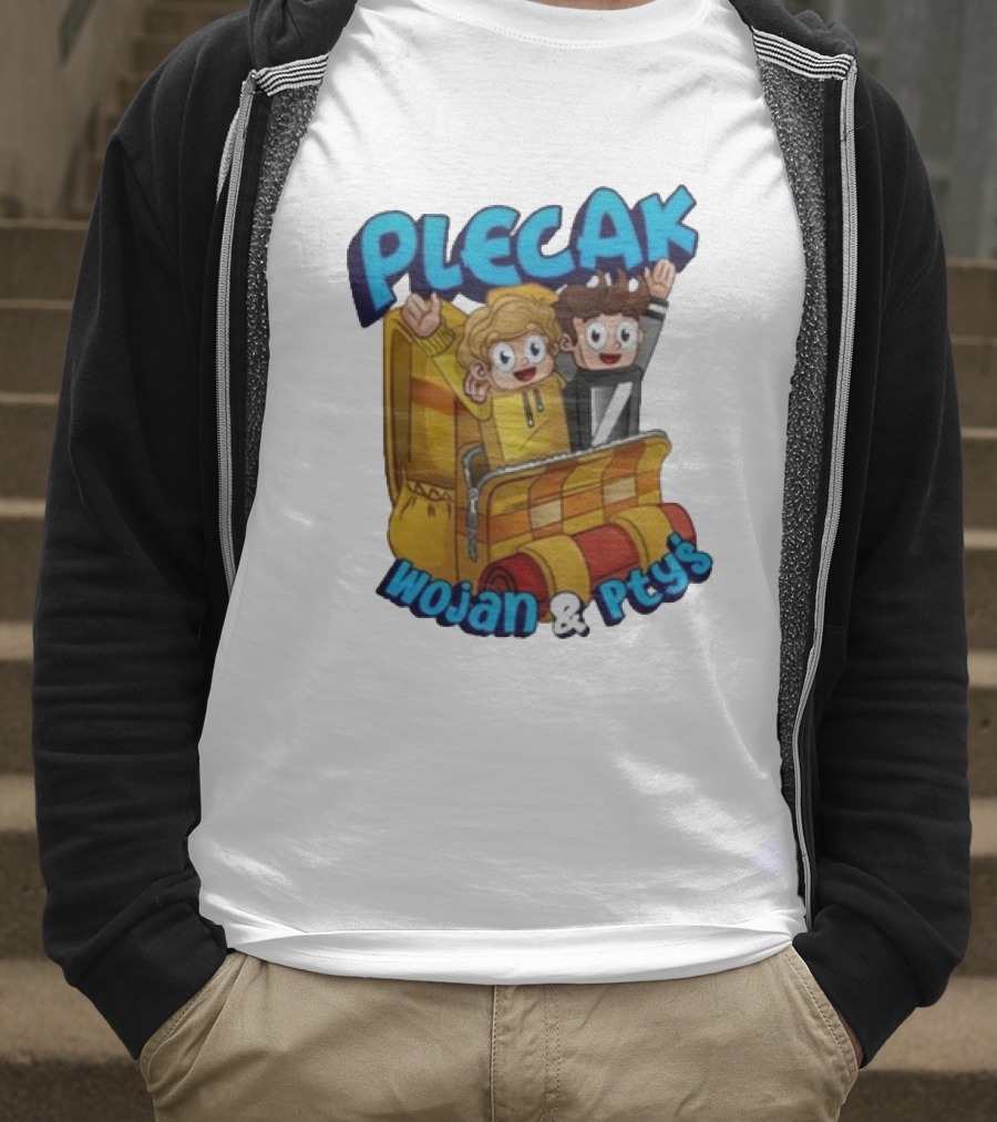 Plecak Wojan & Ptyś Cartoon Backpack Adventure T-Shirt