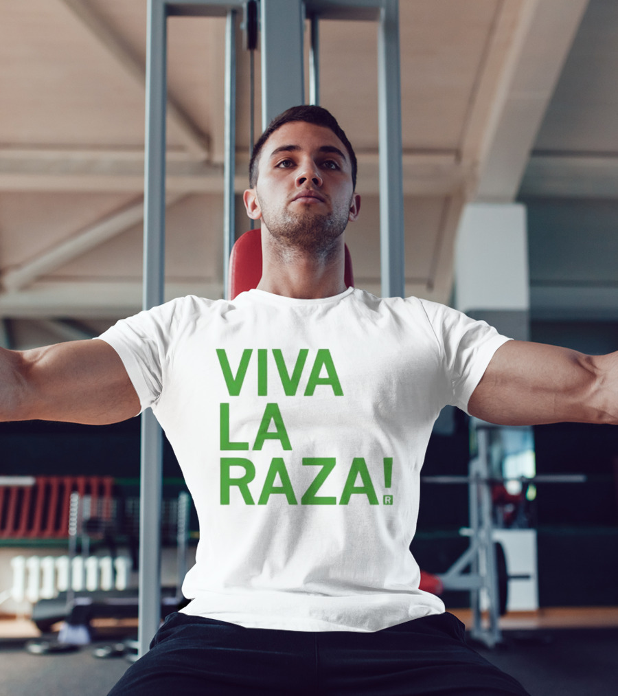 Viva La Raza Wrestling Catchphrase Tribute T-Shirt