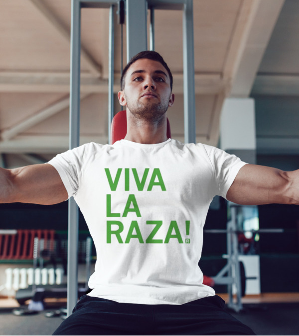 Viva La Raza Wrestling Catchphrase Tribute T-Shirt