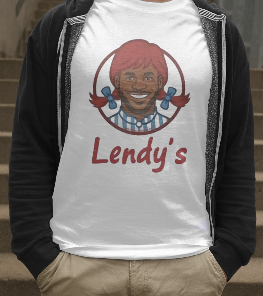 Wendy's Lendy's Lebron Parody Unethical Threads T-Shirt