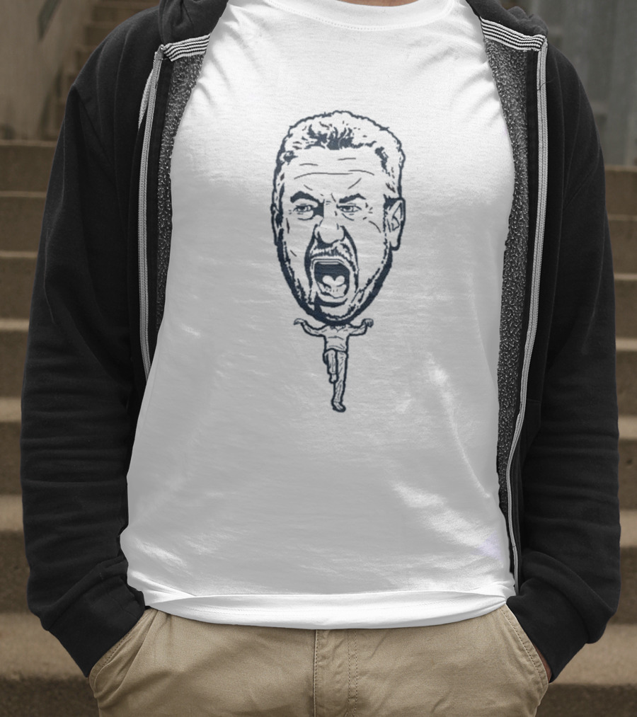 We’re Marching With Bruce Face Drawing T-Shirt