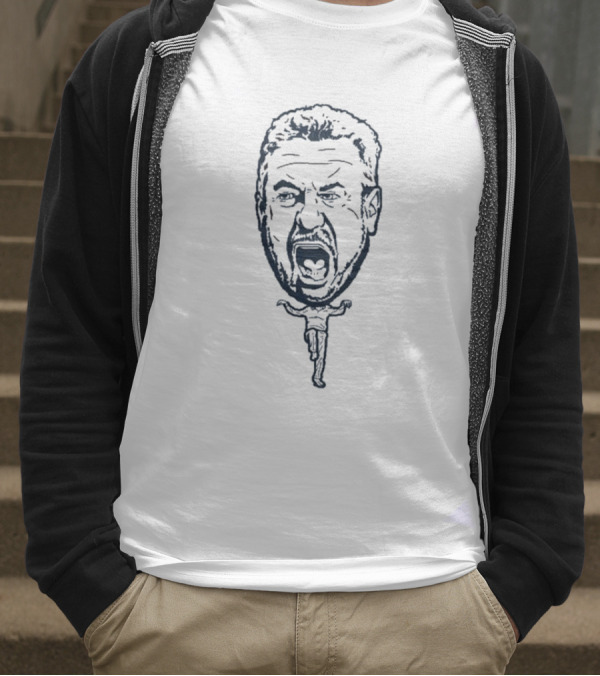 We’re Marching With Bruce Face Drawing T-Shirt