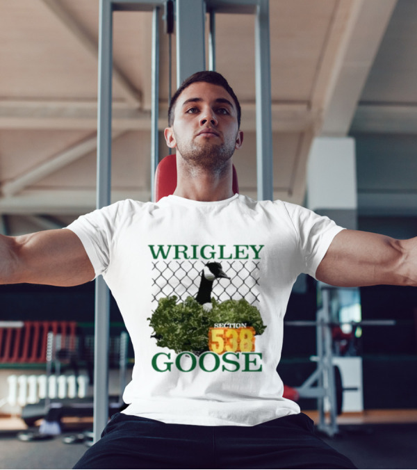 Wrigley Goose Section 538 Chicago Cubs Stadium Fan Apparel T-Shirt