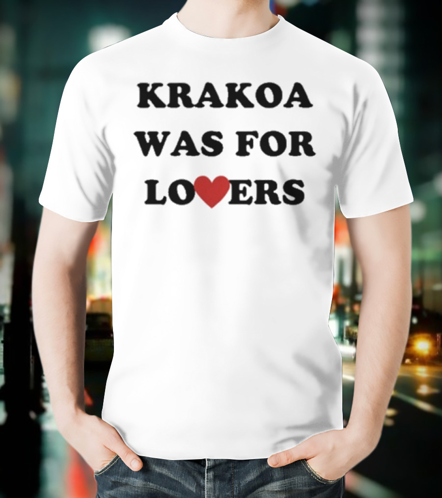 Krakoa Was For Lovers With Heart Symbol T-Shirt