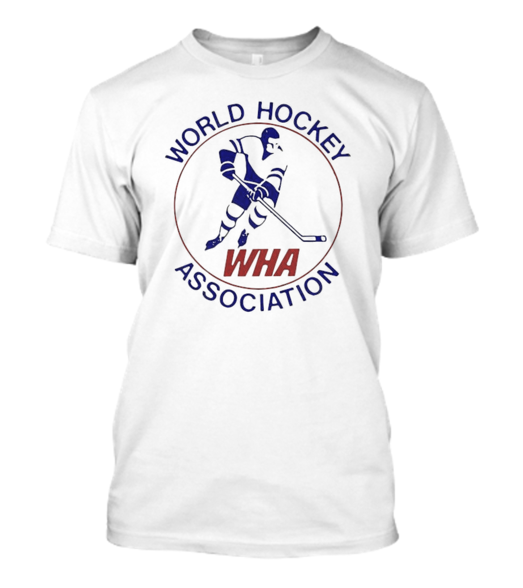 World Hockey Association WHA Player Emblem T-Shirt