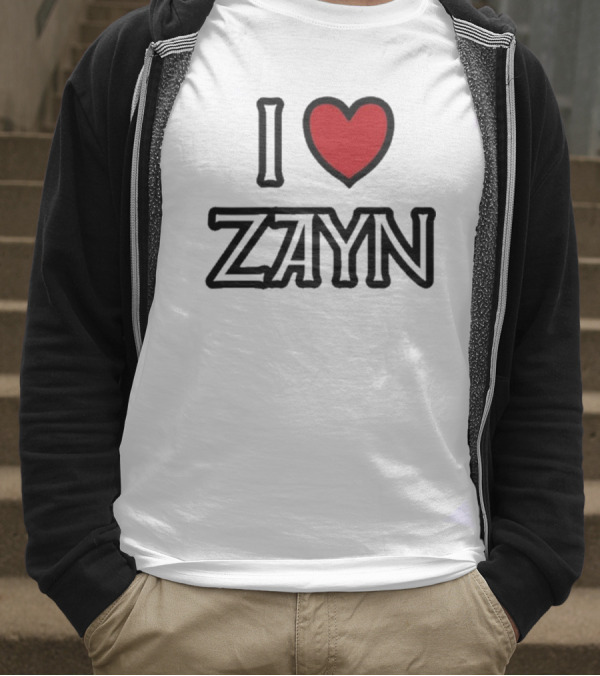Zayn Squad Brasil I Love Zayn Ringer T-Shirt