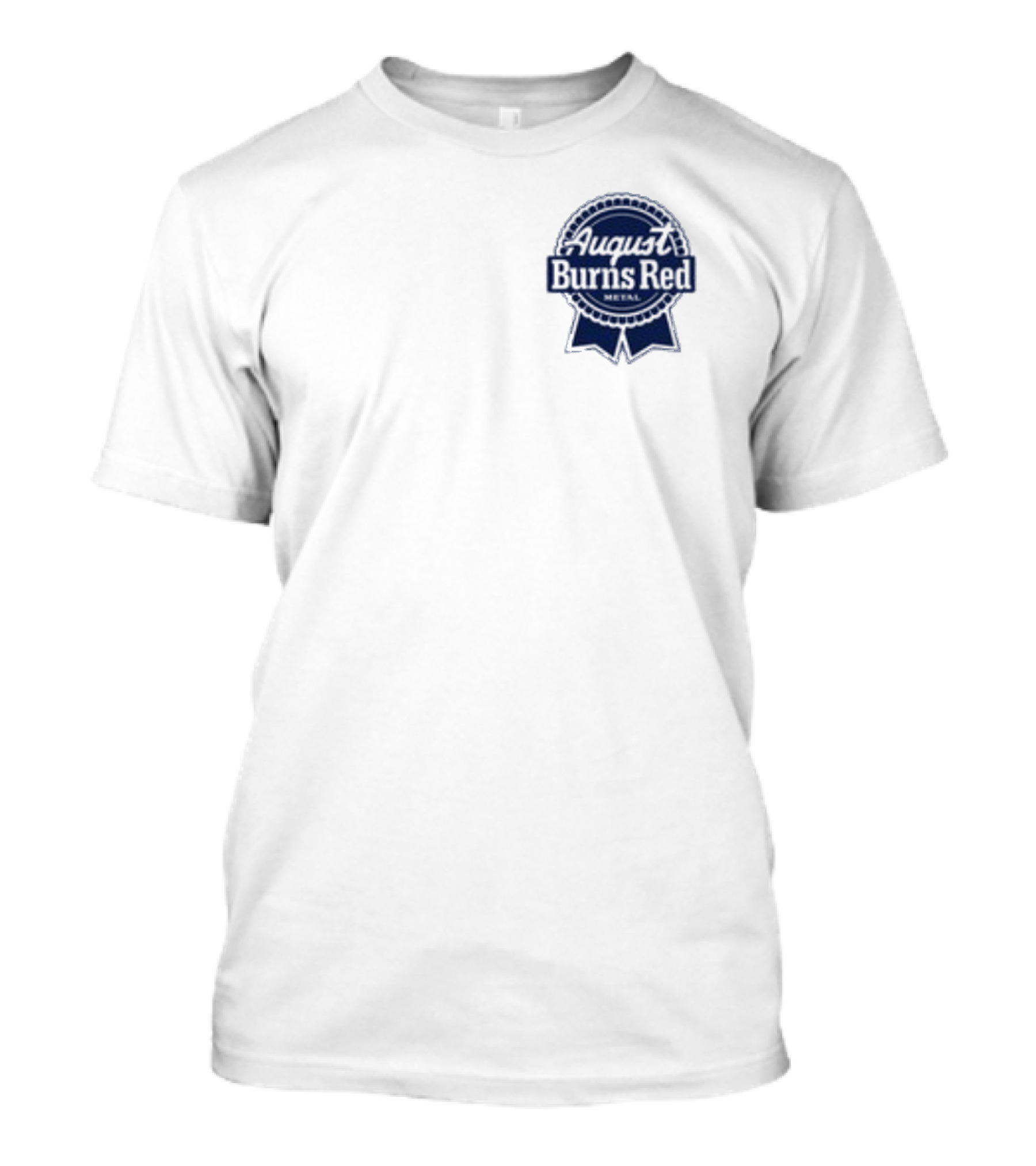 August Burns Red Beer Can Design White T-Shirt