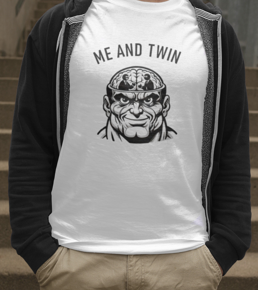 Hvyapprl Me And Twin Brain T-Shirt