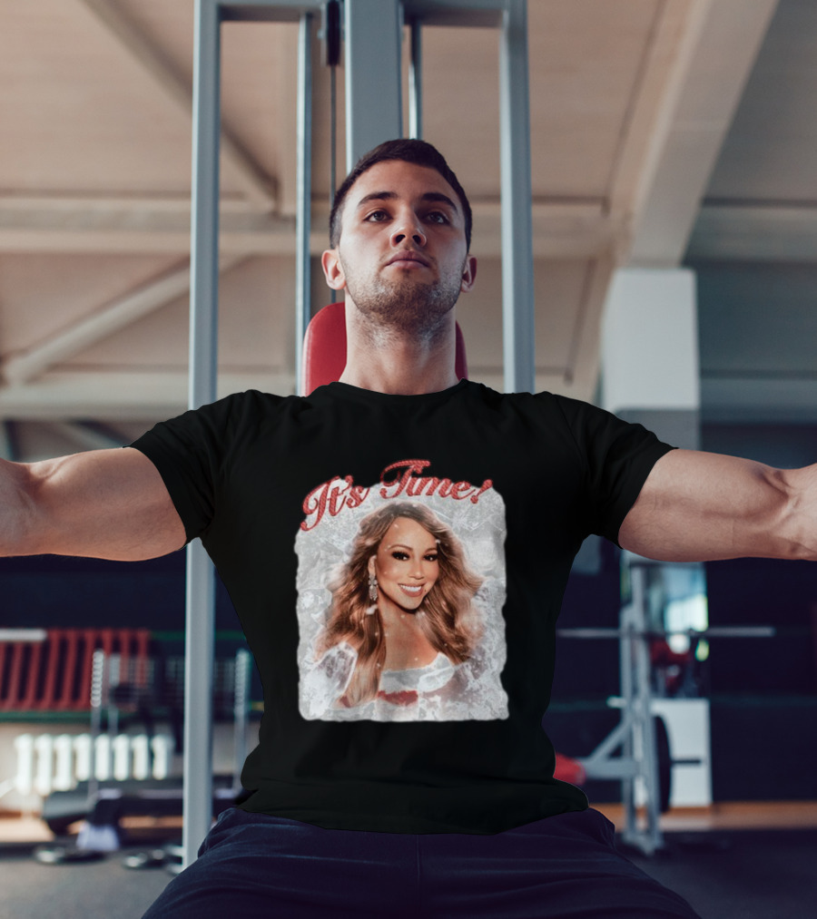 Mariah Carey It's Time Festive Winter T-Shirt