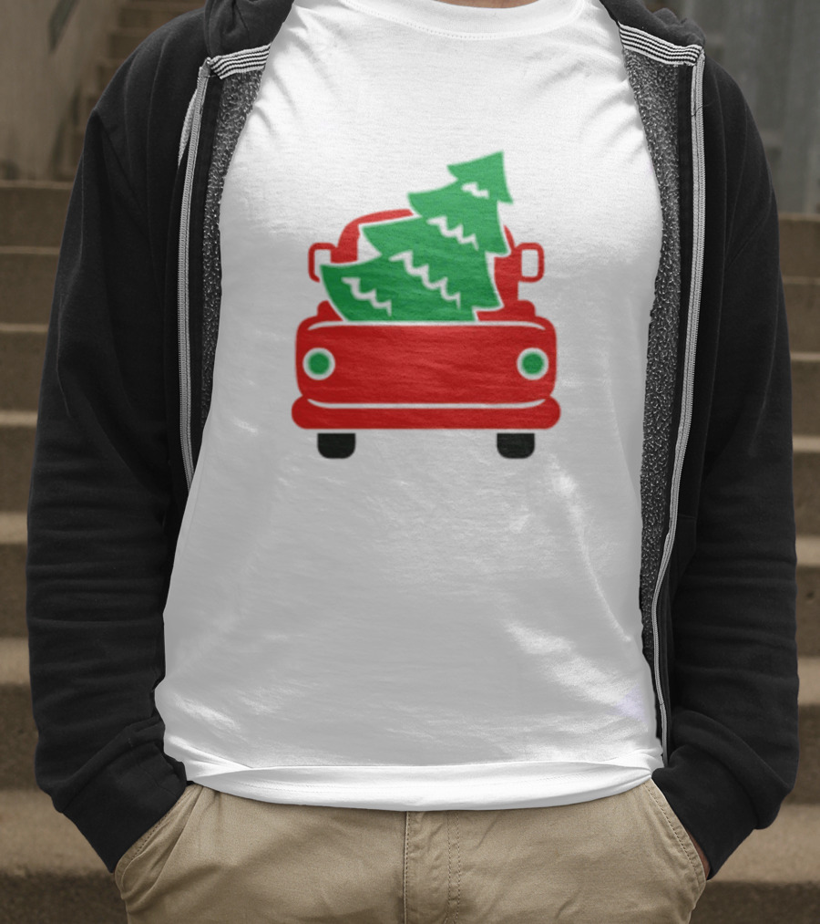 Purchase Wholesale Christmas Free Tree Car T-Shirt