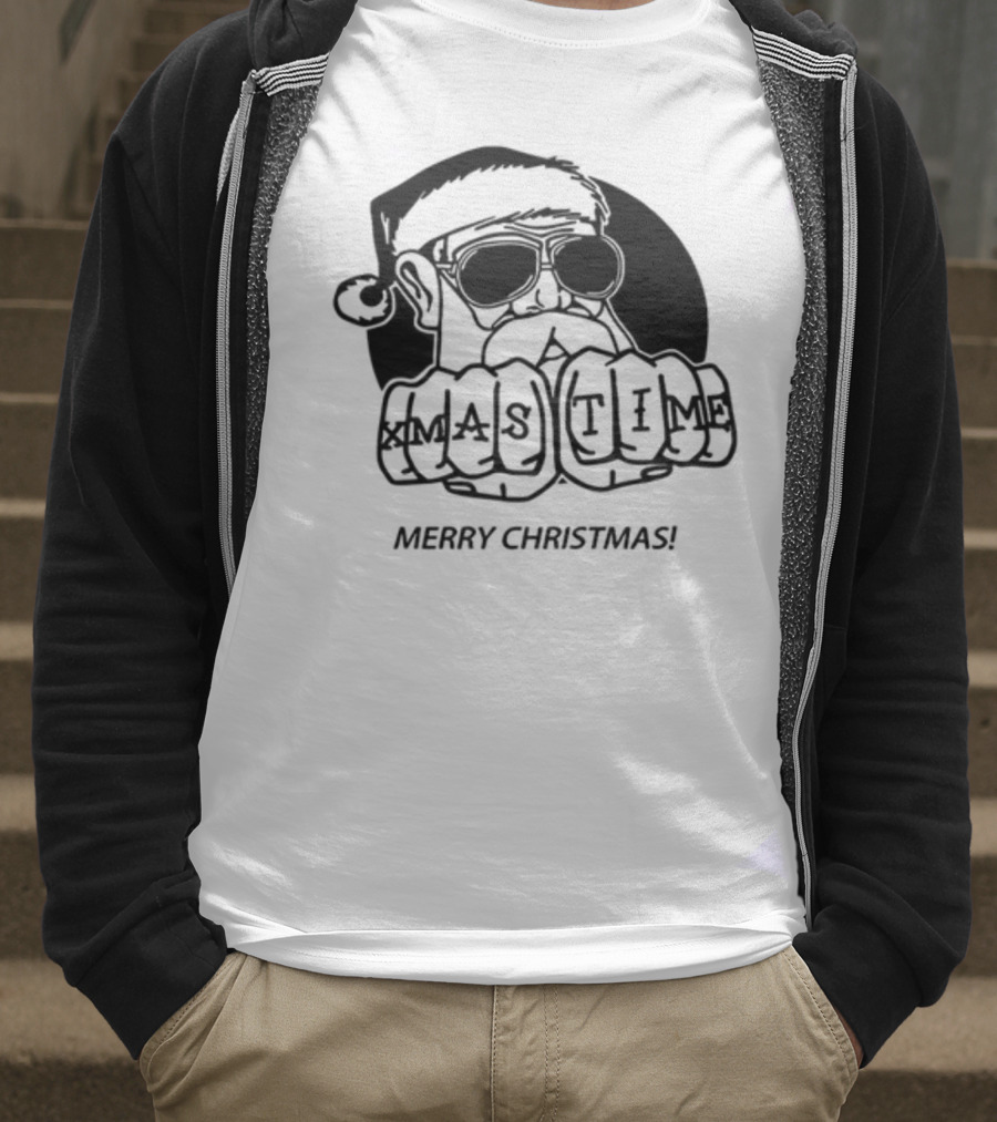 Santa Claus Xmas Time Merry Christmas T-Shirt
