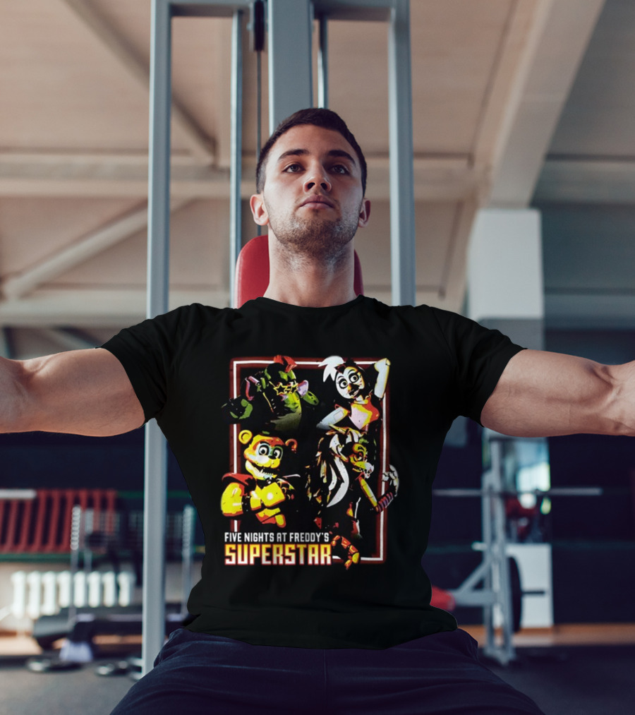 Five Nights At Freddy's Superstar Characters T-Shirt