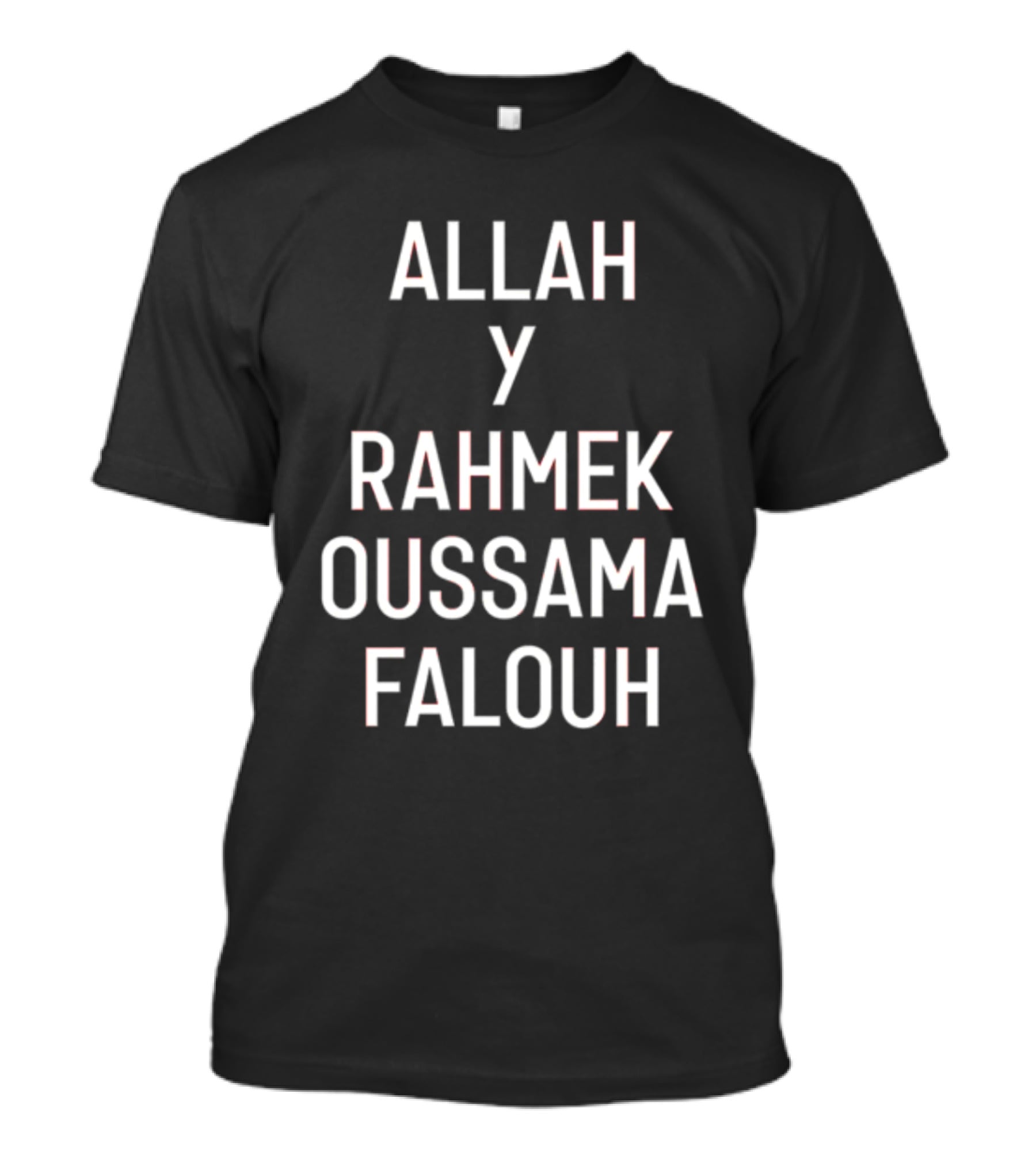Allah Y Rahmek Oussama Falouh Achrafhakimi T-Shirt