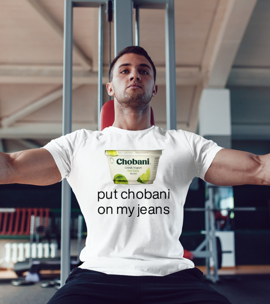 Chobani Greek Yogurt Key Lime Put Chobani On My Jeans T-Shirt
