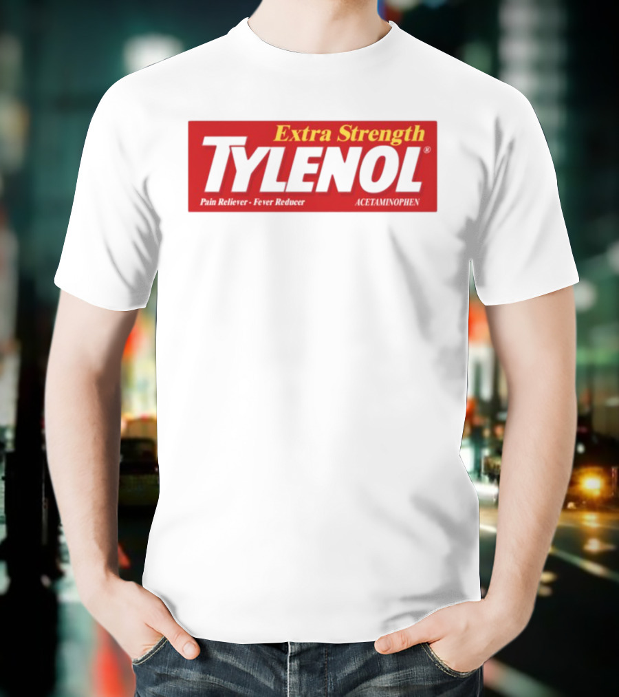 Methsyndicate Extra Strength Tylenol Pain Reliever Fever Reducer Acetaminophen T-Shirt