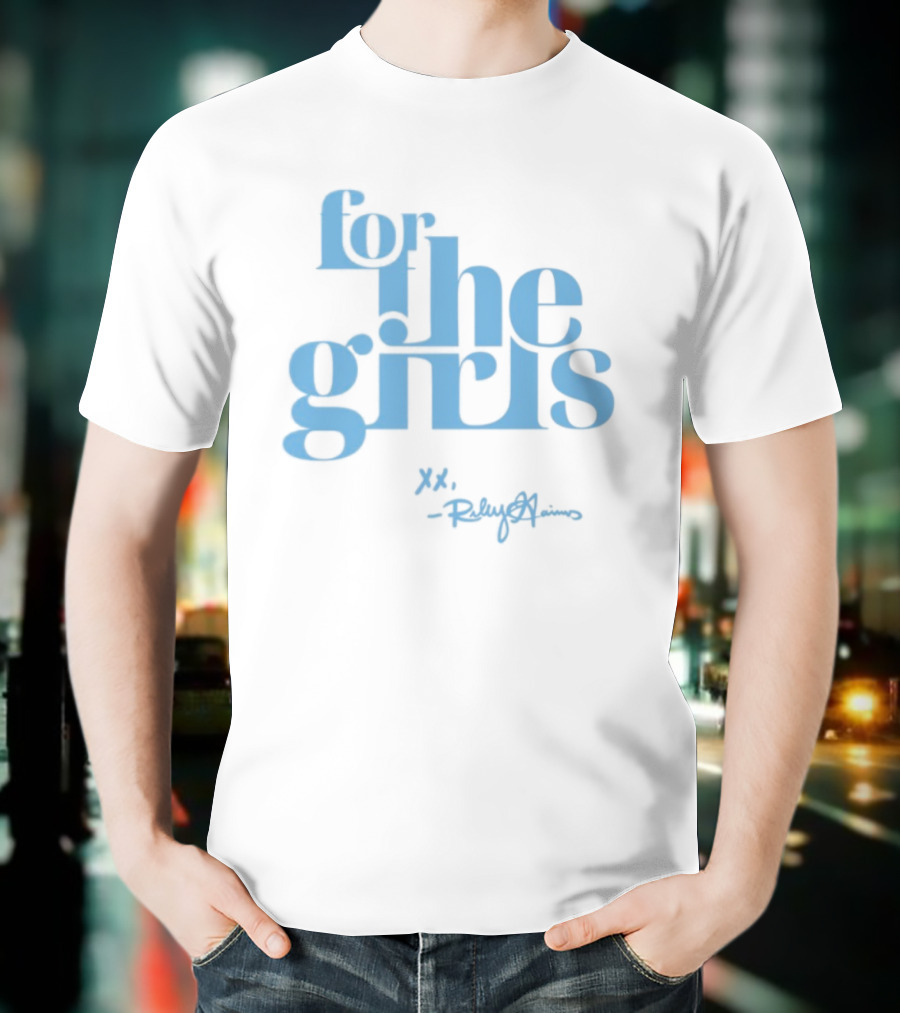 Turning Point USA For The Girls Featuring Riley Gaines Signature T-Shirt