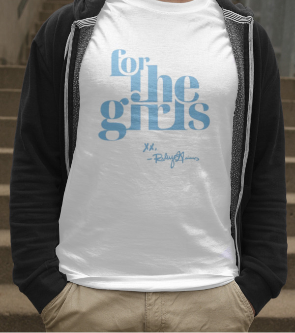 Turning Point USA For The Girls Featuring Riley Gaines Signature T-Shirt