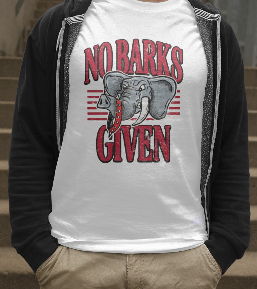 Alabama Crimson Tide Triumphs Over Georgia Bulldogs No Barks Given T-Shirt