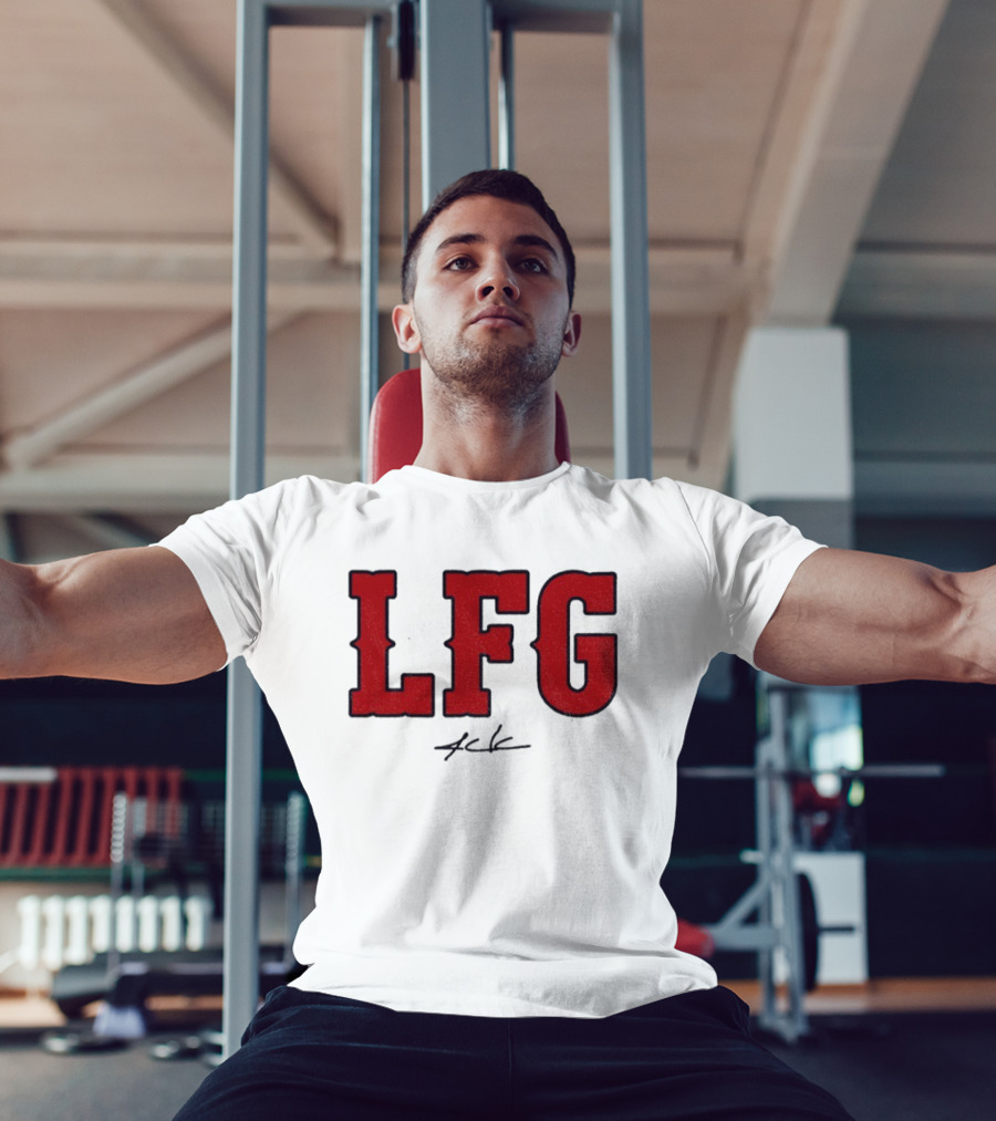 Alex Cora LFG Boston Red Sox October Baseball Signature T-Shirt