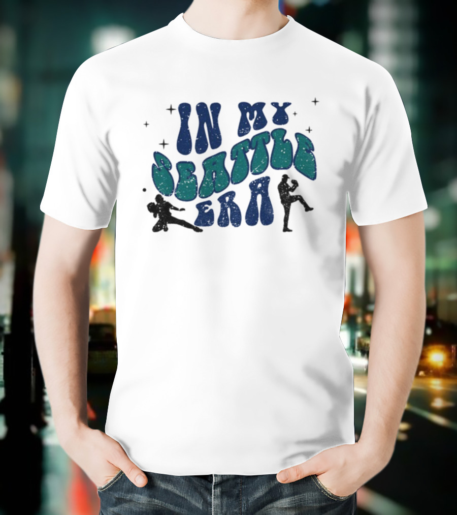 Seattle Mariners In My Seattle Era MLB Vintage Baseball T-Shirt