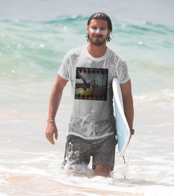 The Growlers Feel My Funk Vintage Filmstrip Car Ride Palms T-Shirt