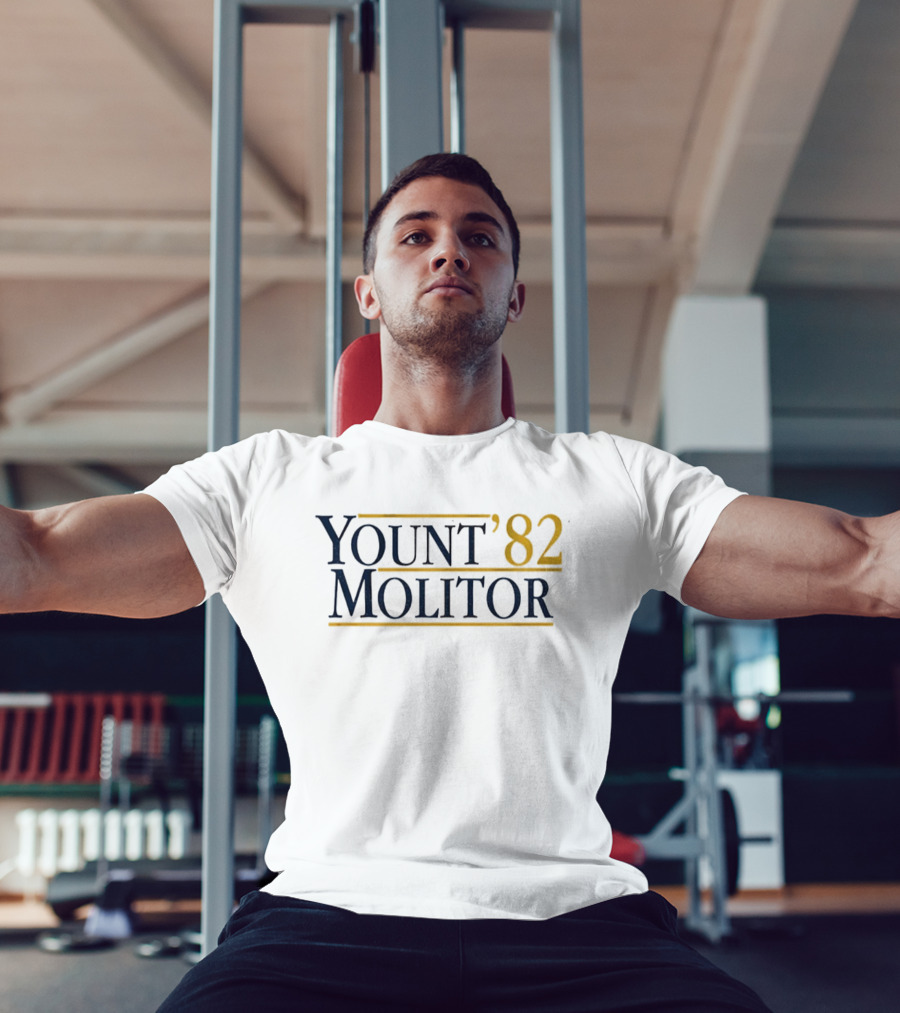 Yount '82 Molitor Milwaukee Brewers MLB Baseball Robin Yount Paul Molitor T-Shirt
