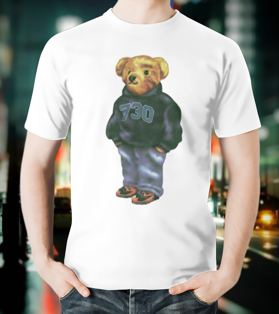 730 Bear Fresh Blank And Jeans Look T-Shirt