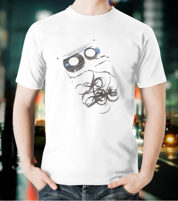 Clementine Kruczynski Cassette Tape Illustration T-Shirt