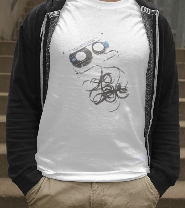 Clementine Kruczynski Cassette Tape Illustration T-Shirt