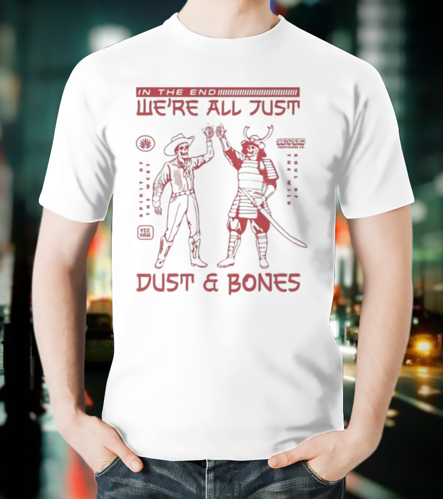 Dust & Bones Cowboy Samurai High Five T-Shirt